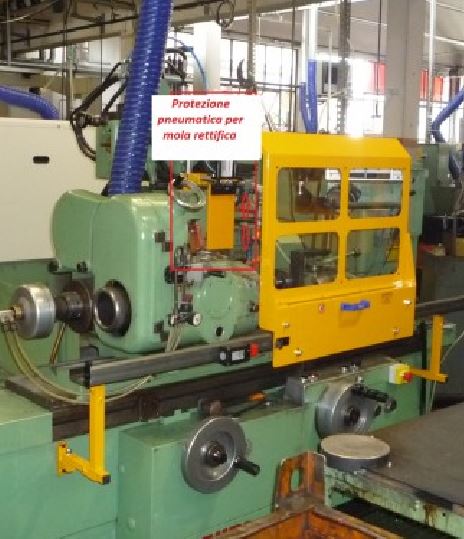 wyposażenie do maszyn - osłony szlifierek BHP